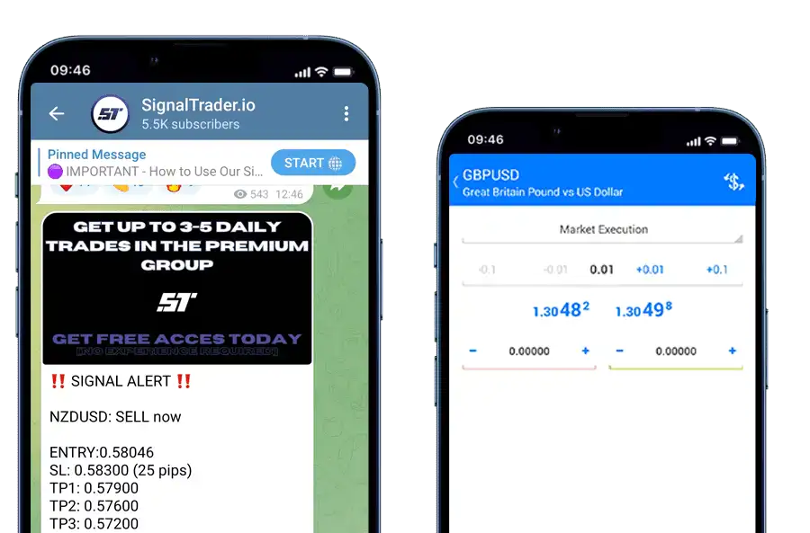 SignalTrader project preview